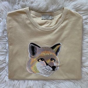 Maison Kitsune logo tee